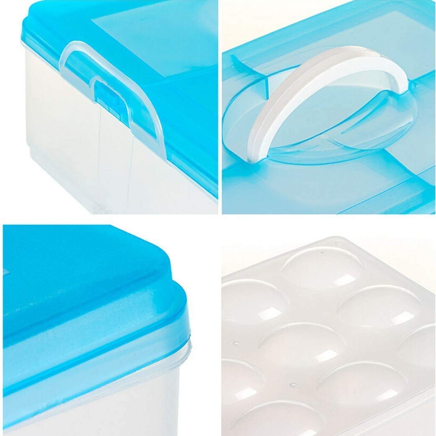 3-Layer Plastic Refrigerator Egg Storage Box (36 Grid) 3-Layer Plastic Refrigerator Egg Storage Box (36 Grid)